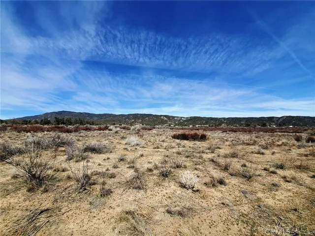 a view of a large mountain