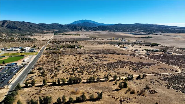 a view of city and mountain