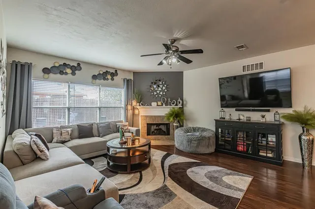 a kitchen with lots of counter top space