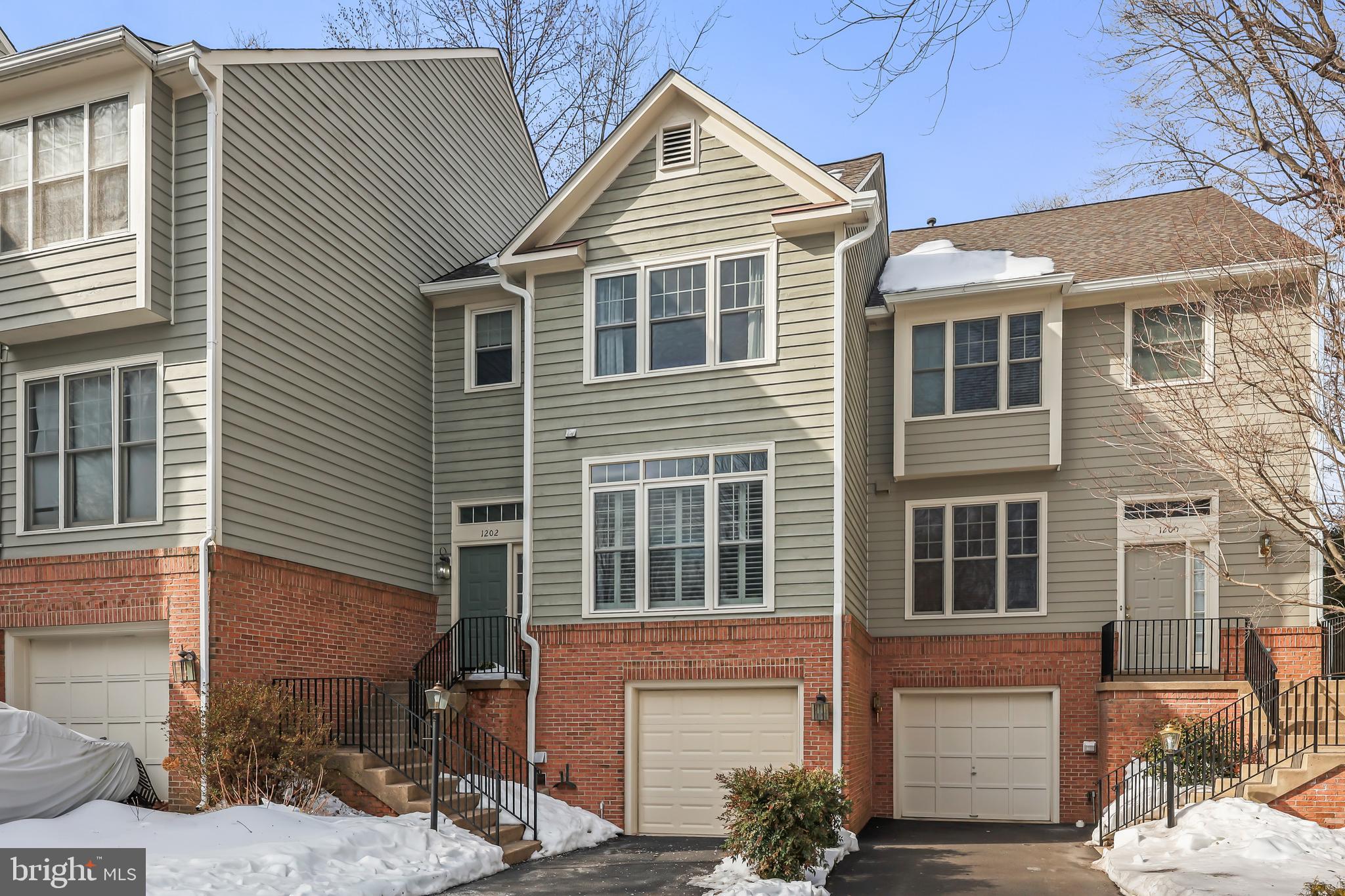 1202 Weatherstone Court Reston, VA 20194 - Photo 1 of 9 Welcome Home, garage plus driveway parking