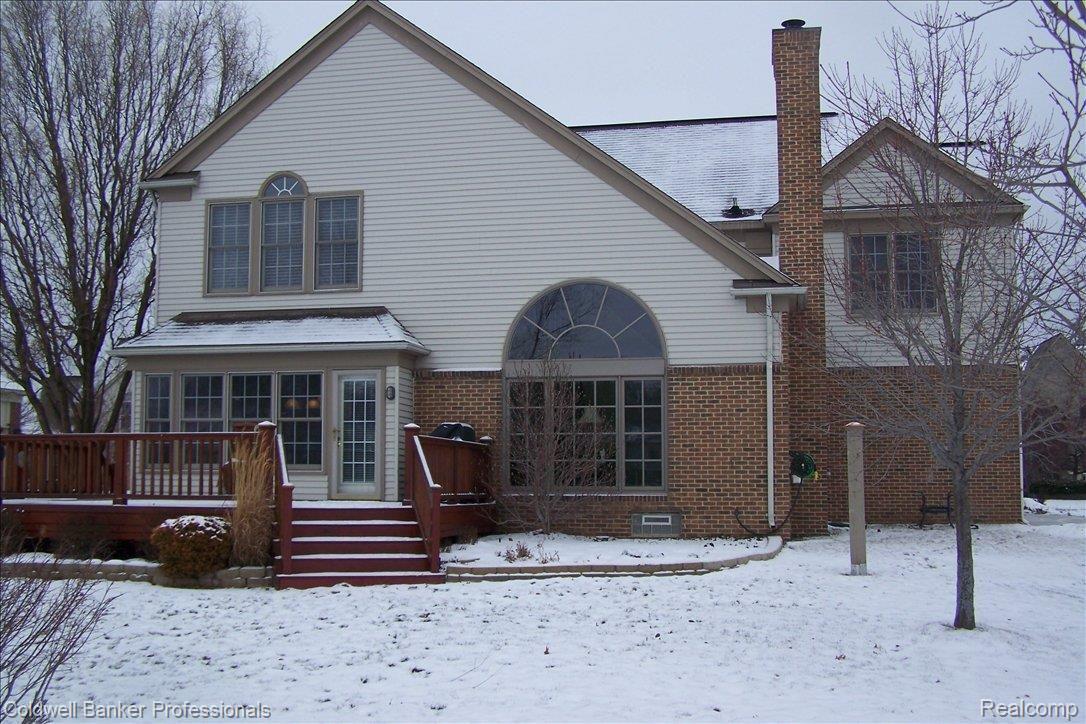 46437 Mornington Road Canton, MI 48188 - Photo 18 of 18 BACK VIEW OF HOME