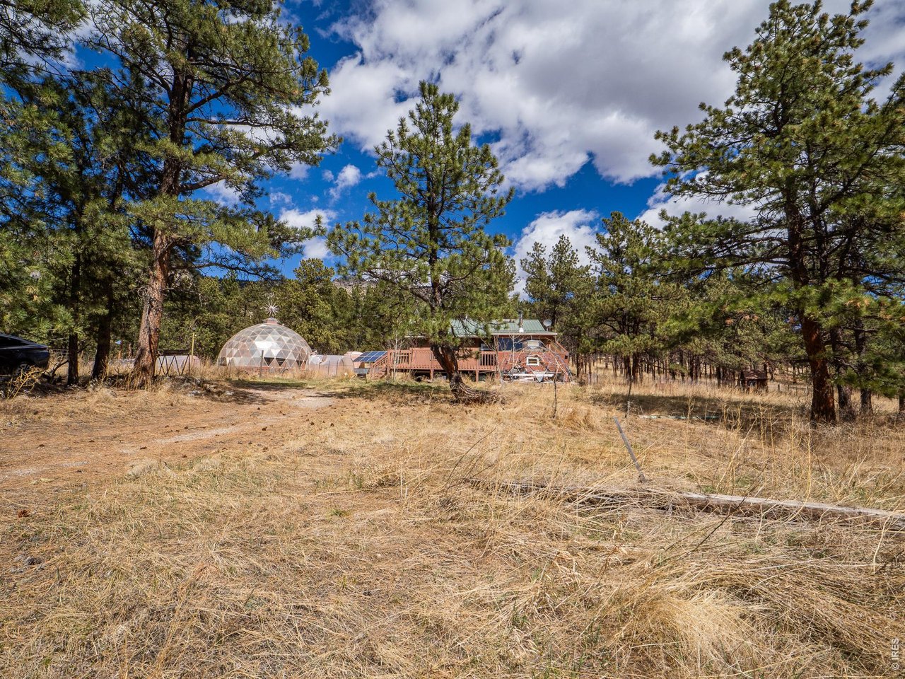 263 Badger Court Drake, CO 80515 - Photo 39 of 41 a view of a backyard of the house