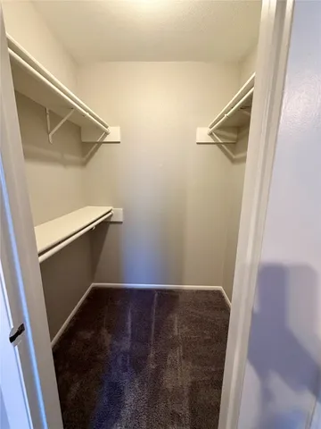 a view of walk in closet
