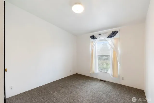 a view of wooden balcony