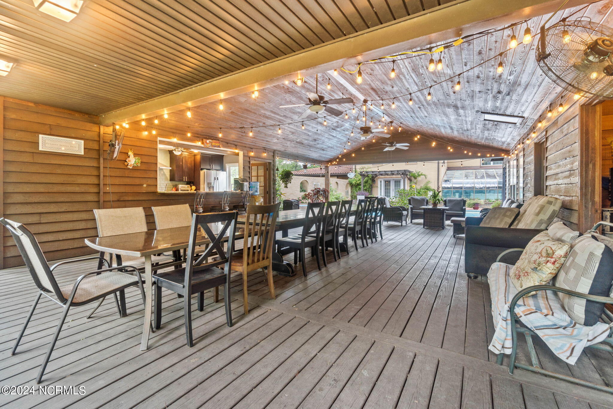 1491 Lanvale Road Leland, NC 28451 - Photo 65 of 95 Outdoor Covered Deck by Pool