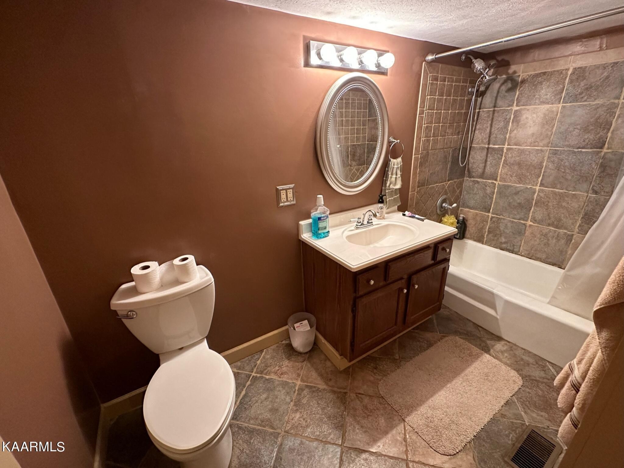 609 Bryan Road Rutledge, TN 37861 - Photo 35 of 47 a bathroom with a toilet sink vanity granite and mirror