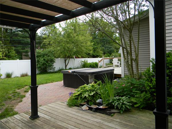 4 Couture Road Southampton, MA 01073 - Photo 5 of 28 a garden view with a seating space