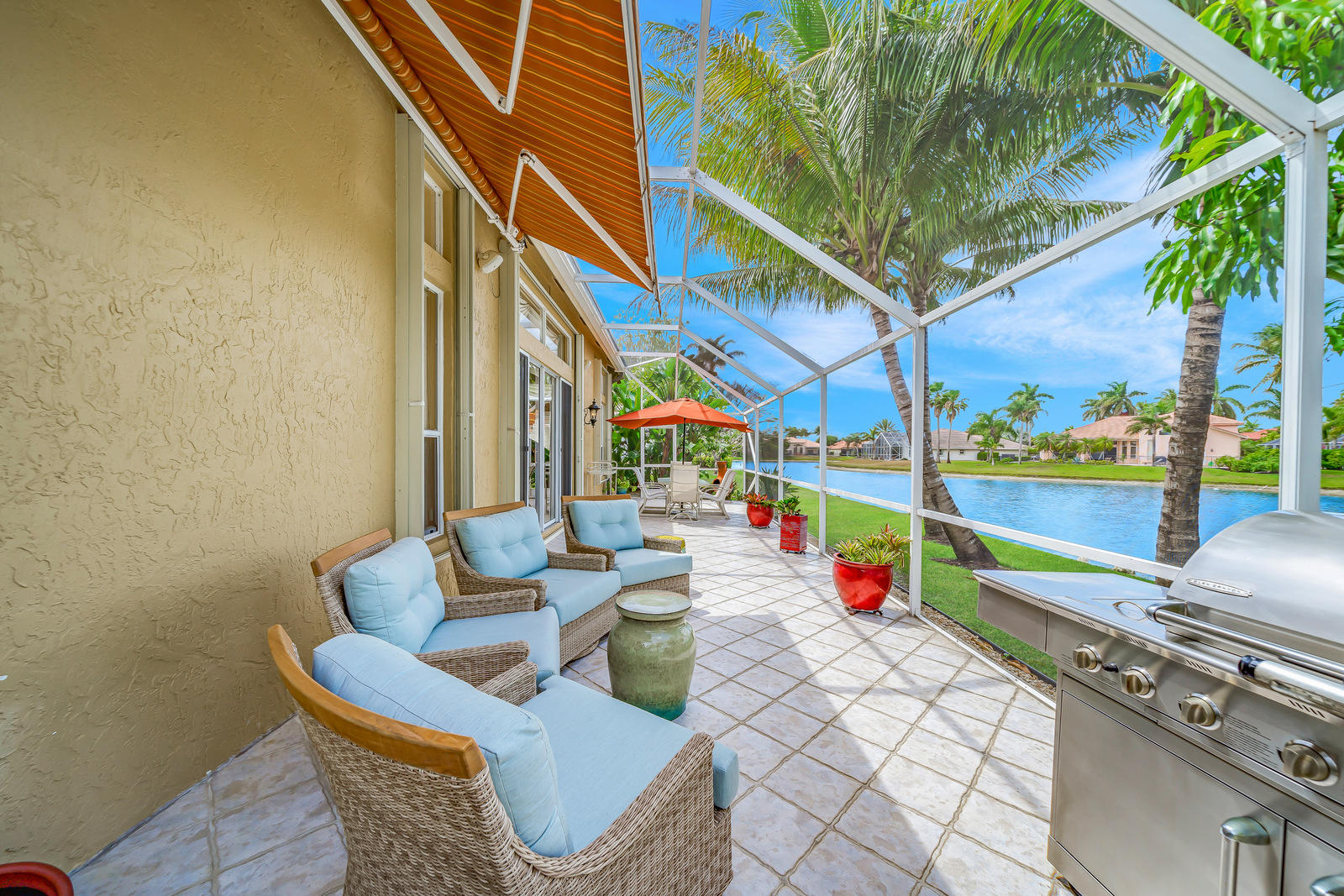 20107 Ocean Key Drive Boca Raton, FL 33498 - Photo 81 of 96 Screened patio