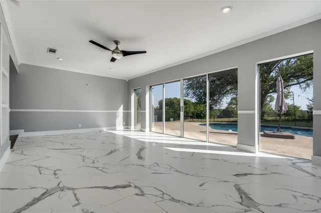 a view of empty room