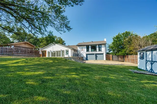 front view of house with a yard