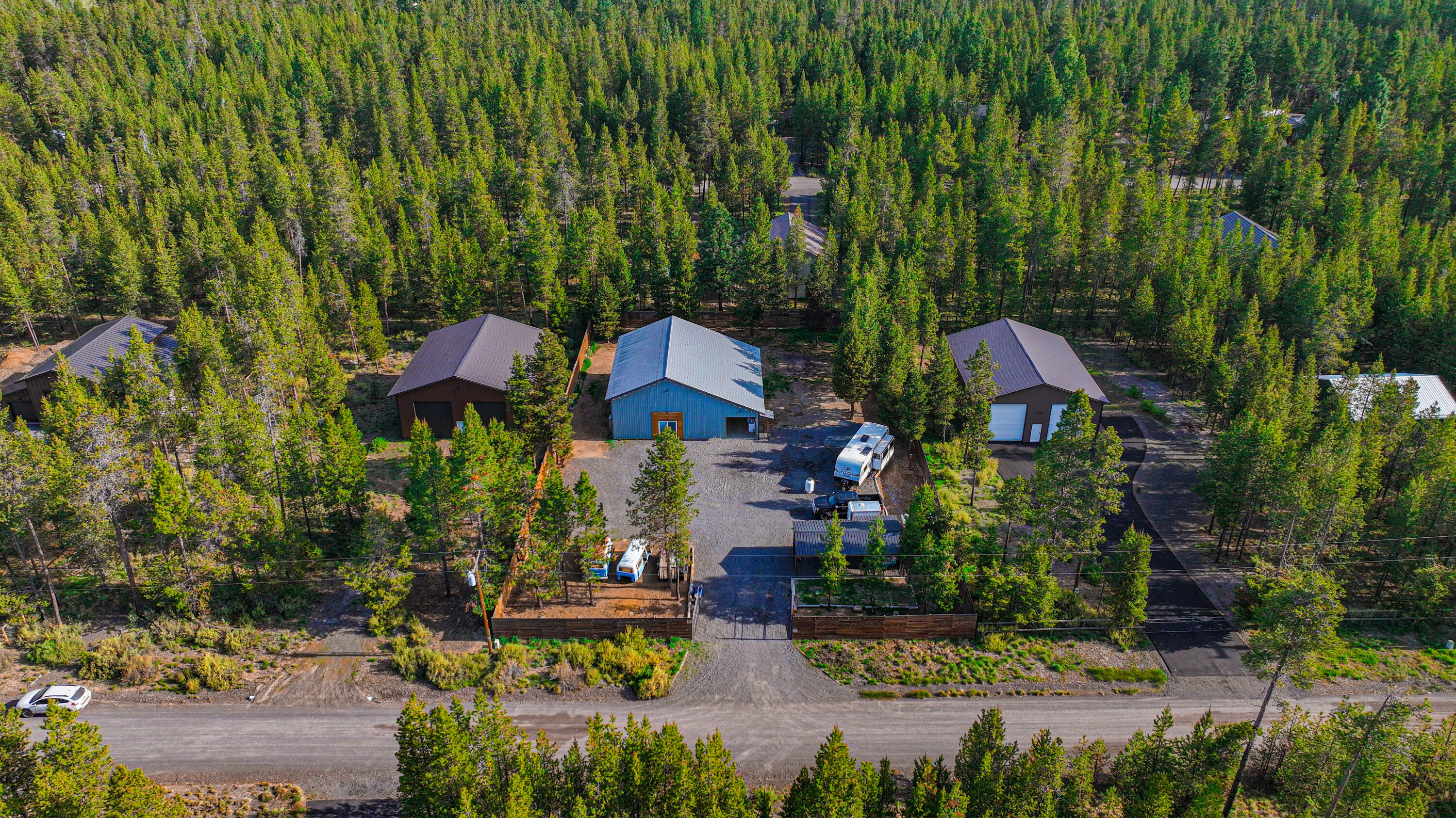 17140 Fontana Road Bend, OR 97707 - Photo 4 of 22 an aerial view of multiple house