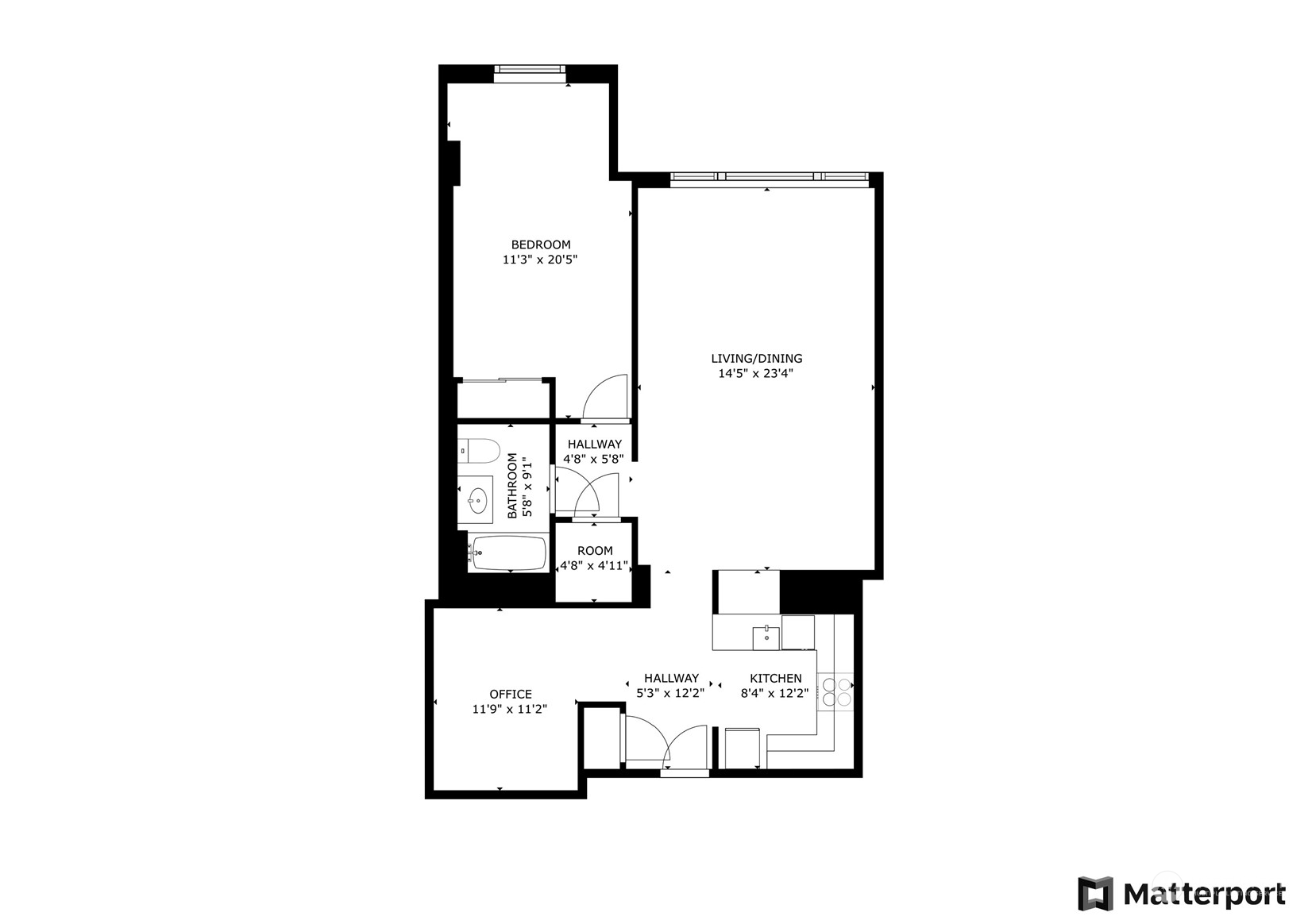 201 Galer Street, Unit 412 Seattle, WA 98109 - Photo 34 of 34 a picture of floor plan