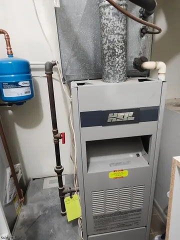 a view of storage and utility room