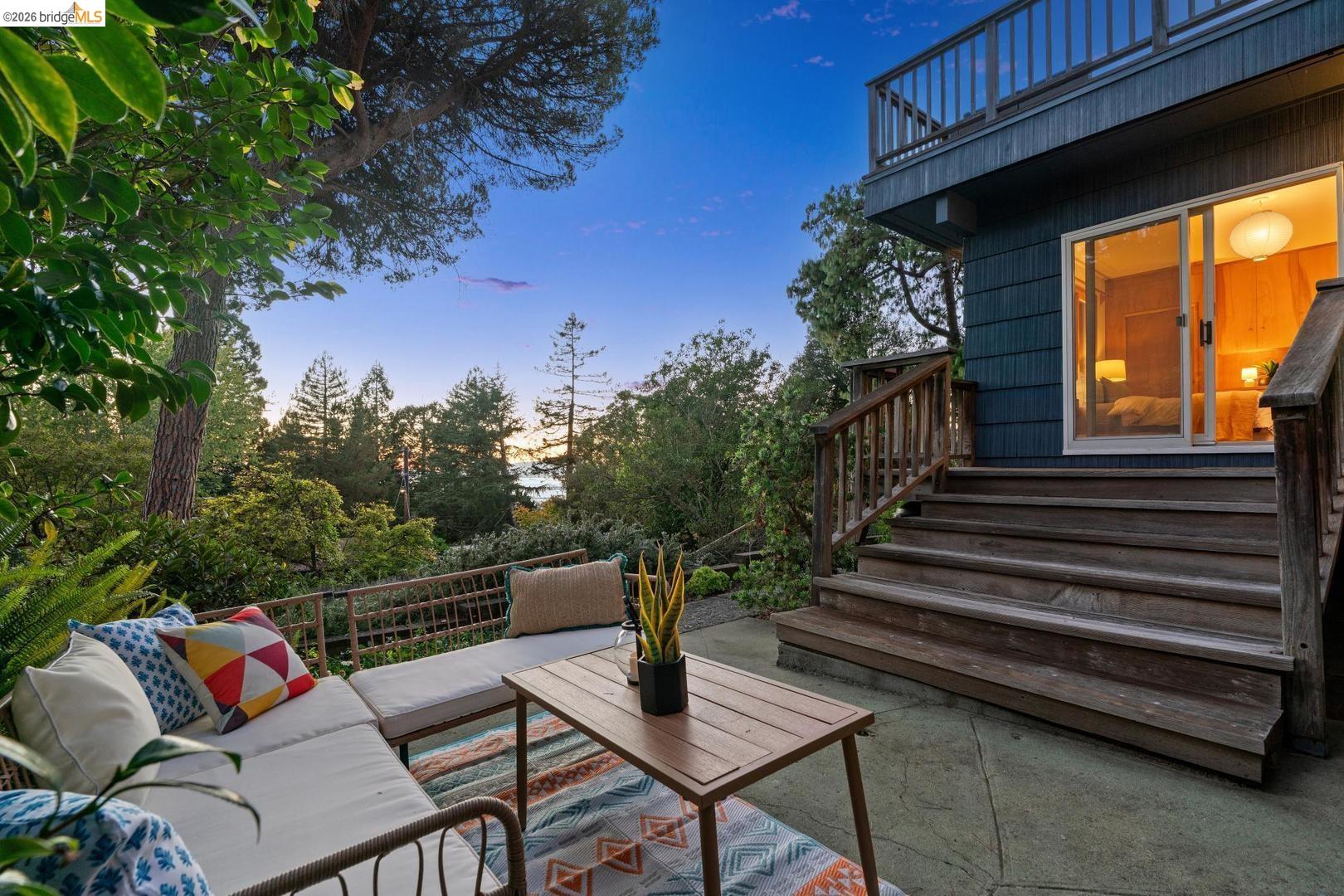 155 Avenida Drive Berkeley, CA 94708 - Photo 76 of 86 Multi-level decking and outdoor patio with a concrete surface