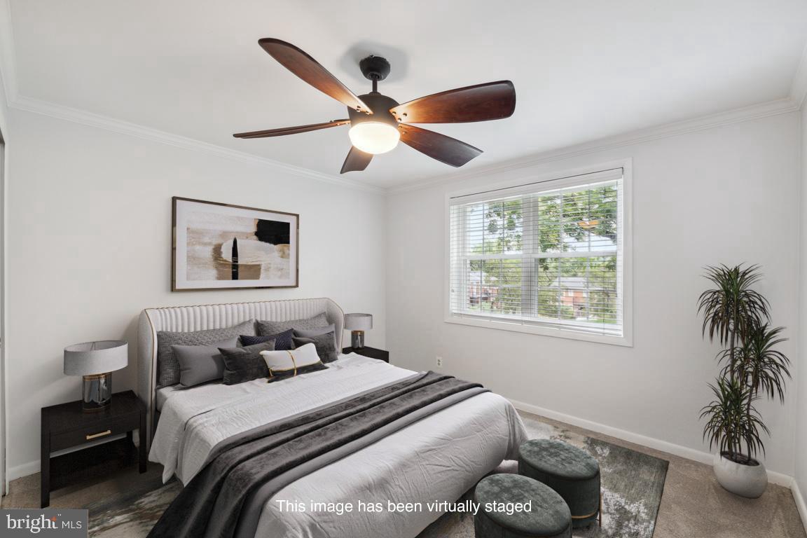 4635 28th Road South, Unit A Arlington, VA 22206 - Photo 10 of 23 Primary bedroom virtually staged.