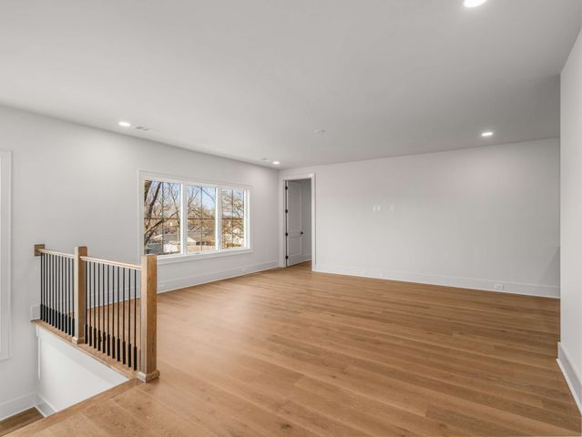 a view of a porch with a backyard