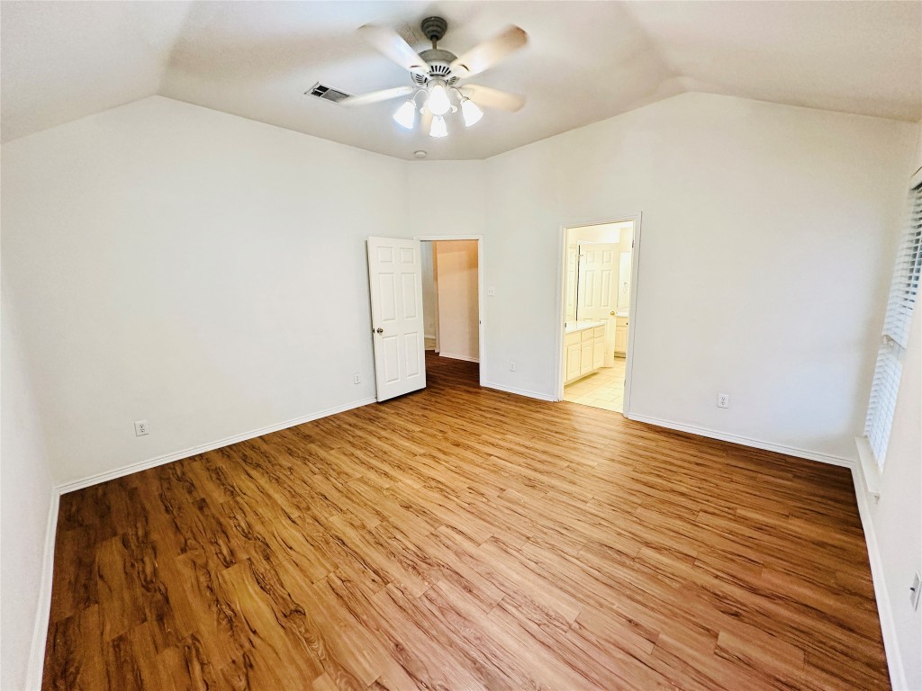 1101 Hunter's Creek Drive Cedar Park, TX 78613 - Photo 29 of 37 wooden floor in an empty room