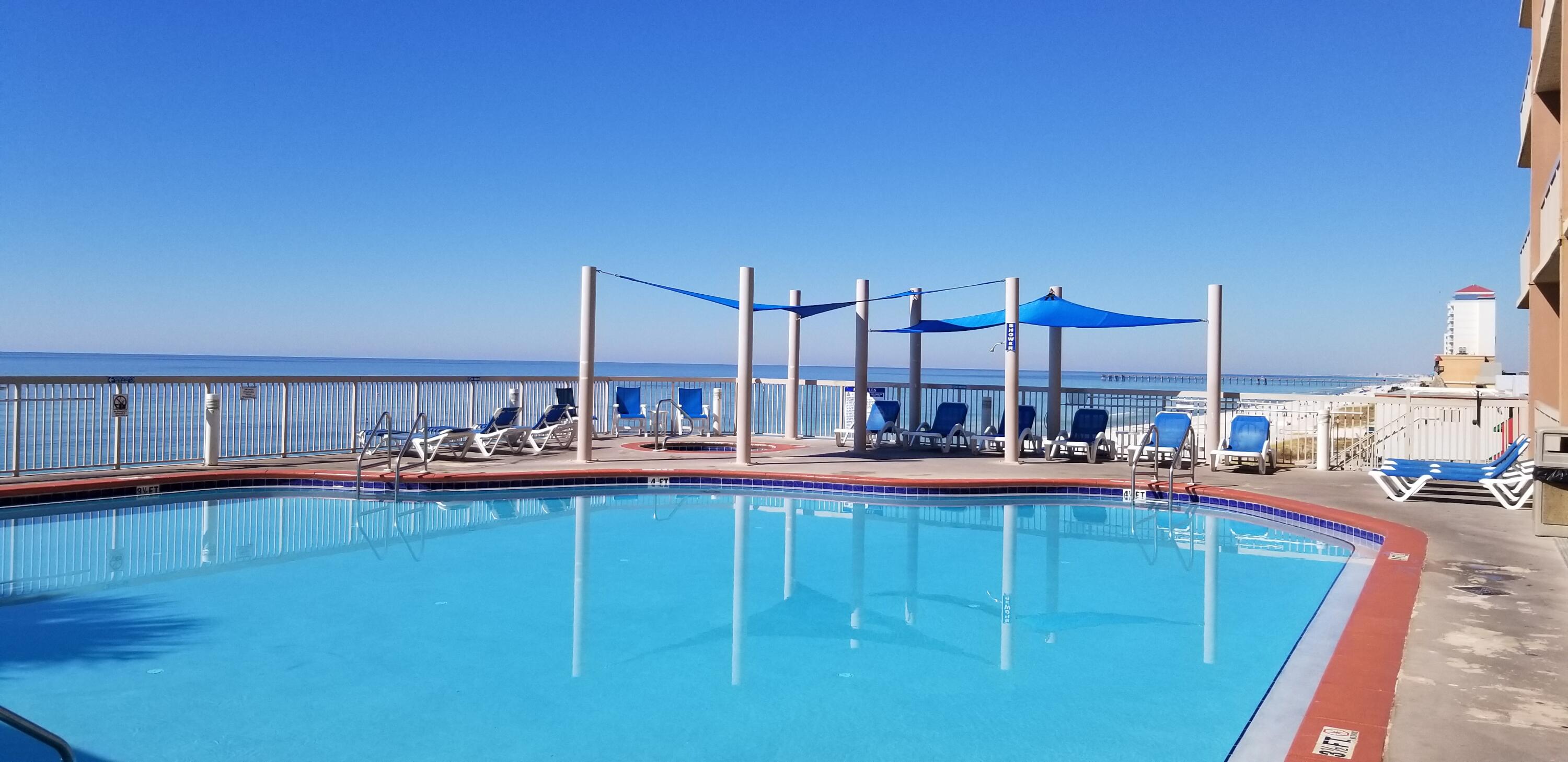 14825 Front Beach Road, Unit 1910 Panama City Beach, FL 32413 - Photo 30 of 39 West Pool at Sunrise Beach