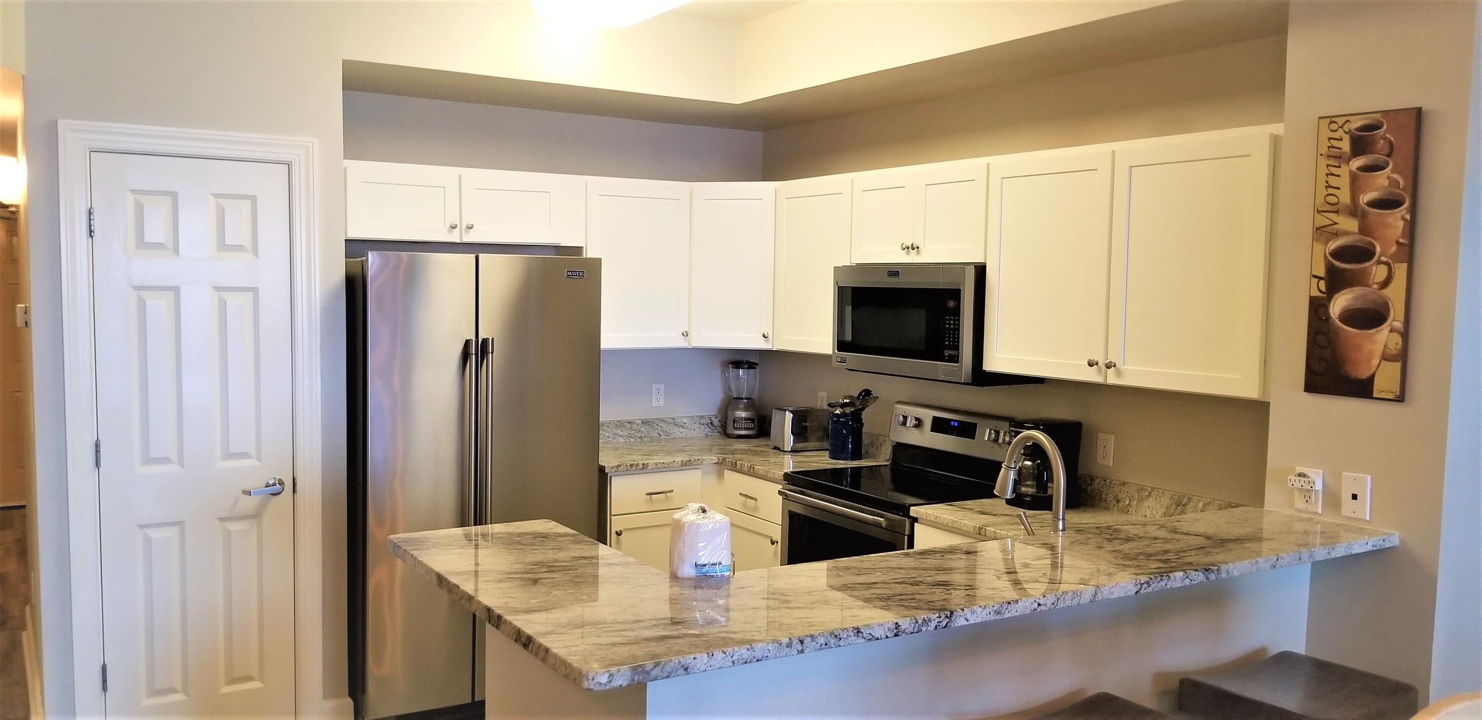 Kitchen with Granite Counter Tops