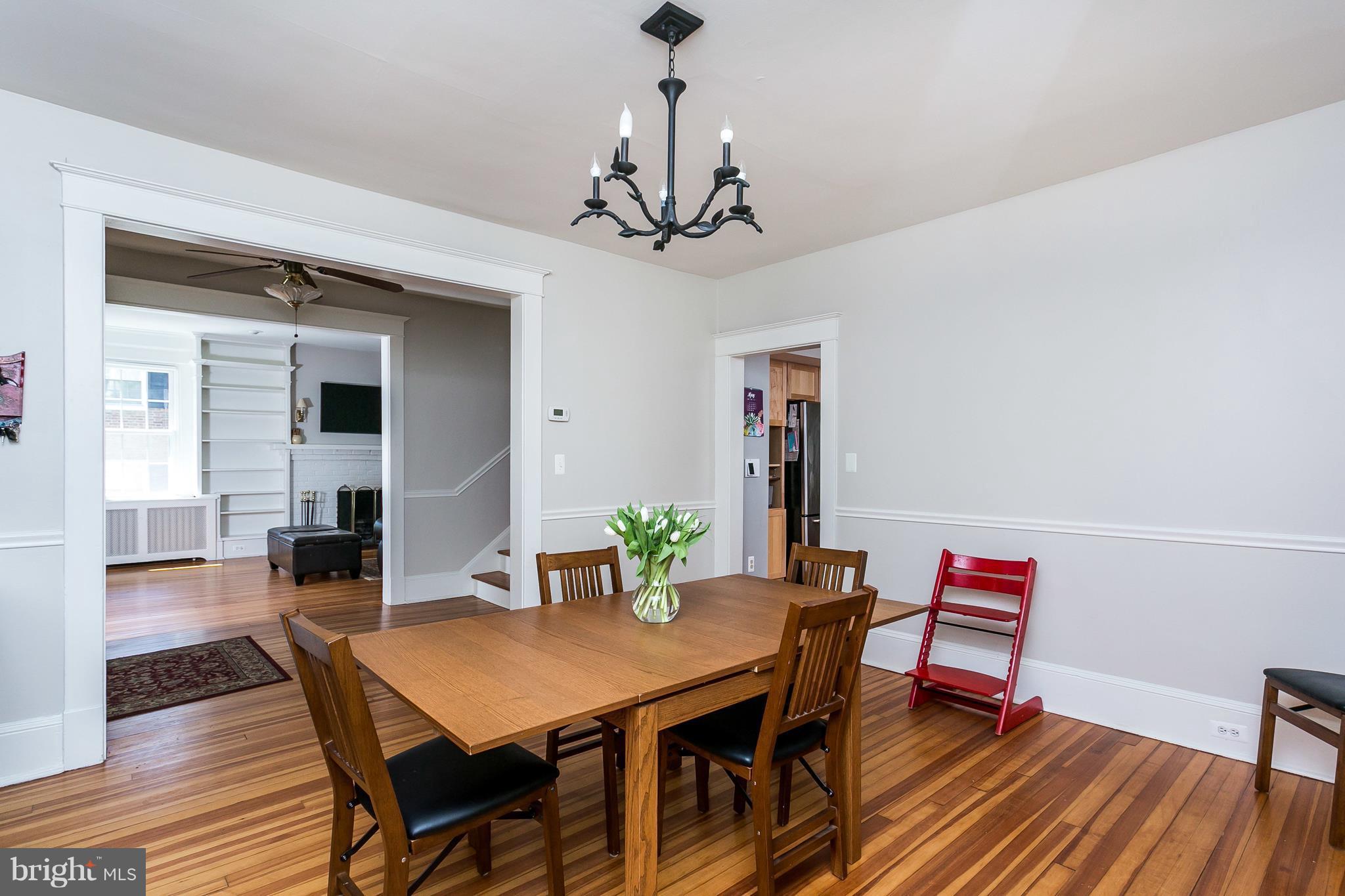 6204 Pinehurst Road Baltimore, MD 21212 - Photo 8 of 29 a view of a dining room with furniture and wooden floor
