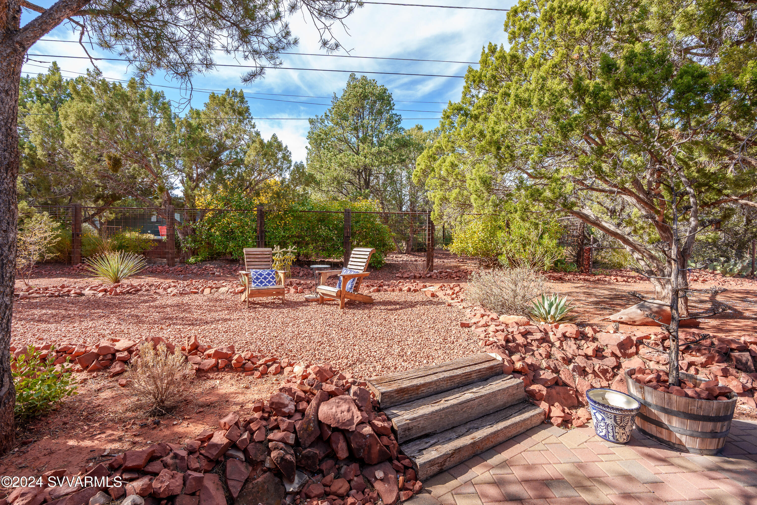 185 Pony Soldier Road Sedona, AZ 86336 - Photo 21 of 42 Backyard Oasis