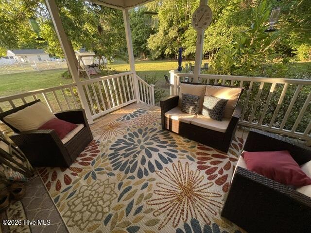 177 Ainsley Road Hertford, NC 27944 - Photo 38 of 46 Rear covered porch