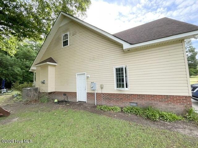 177 Ainsley Road Hertford, NC 27944 - Photo 41 of 46 side of home with double garage