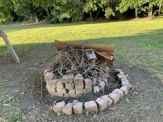 177 Ainsley Road Hertford, NC 27944 - Photo 44 of 46 Backyard fire pit