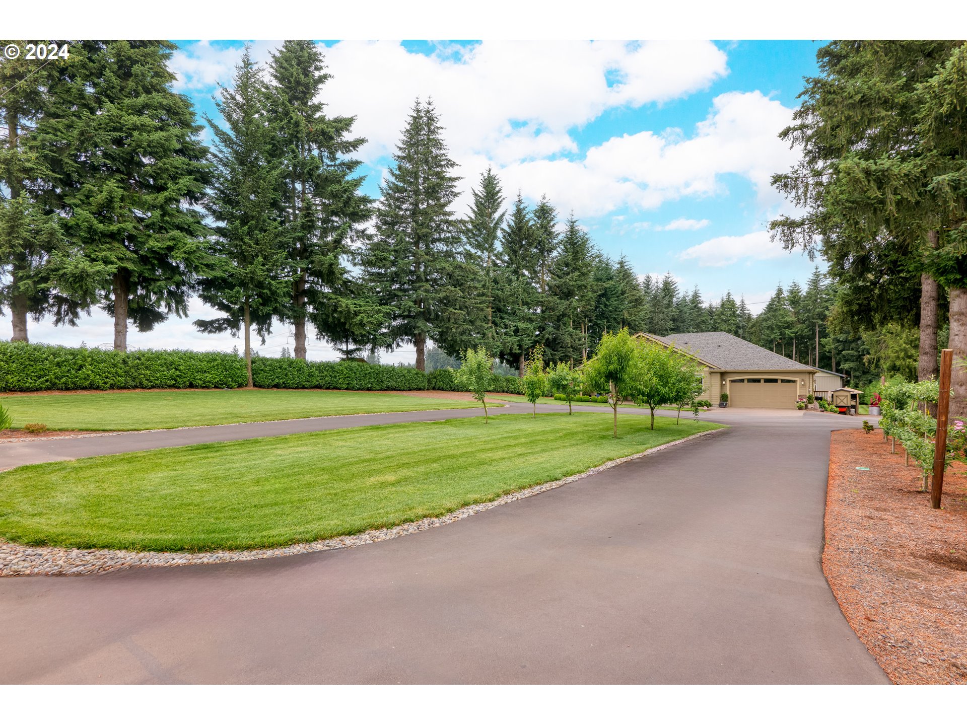 25595 South Rhoten Road Aurora, OR 97002 - Photo 4 of 48 a view of a park with large trees
