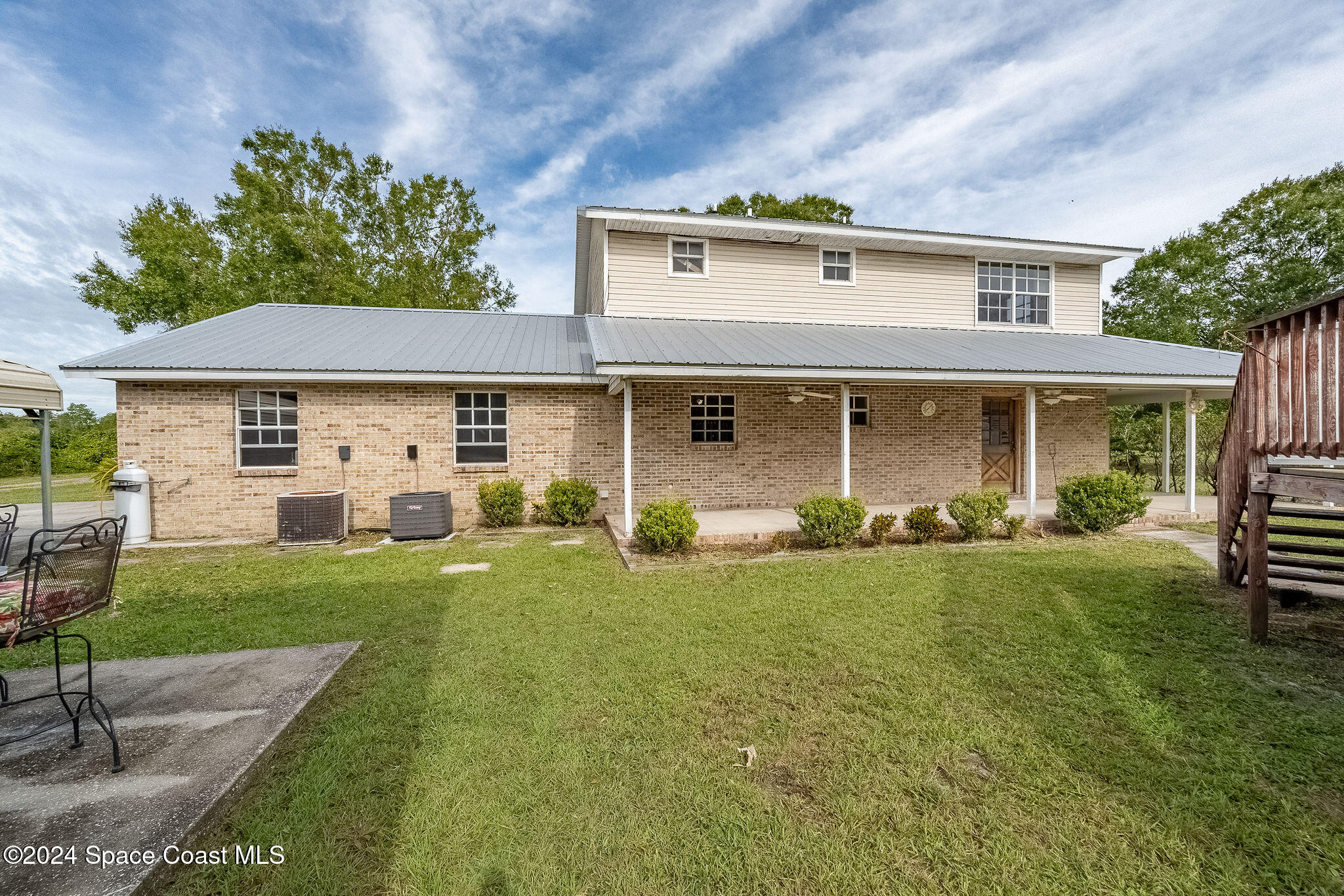 5095 Gandy Road Mims, FL 32754 - Photo 32 of 58 Back of Home
