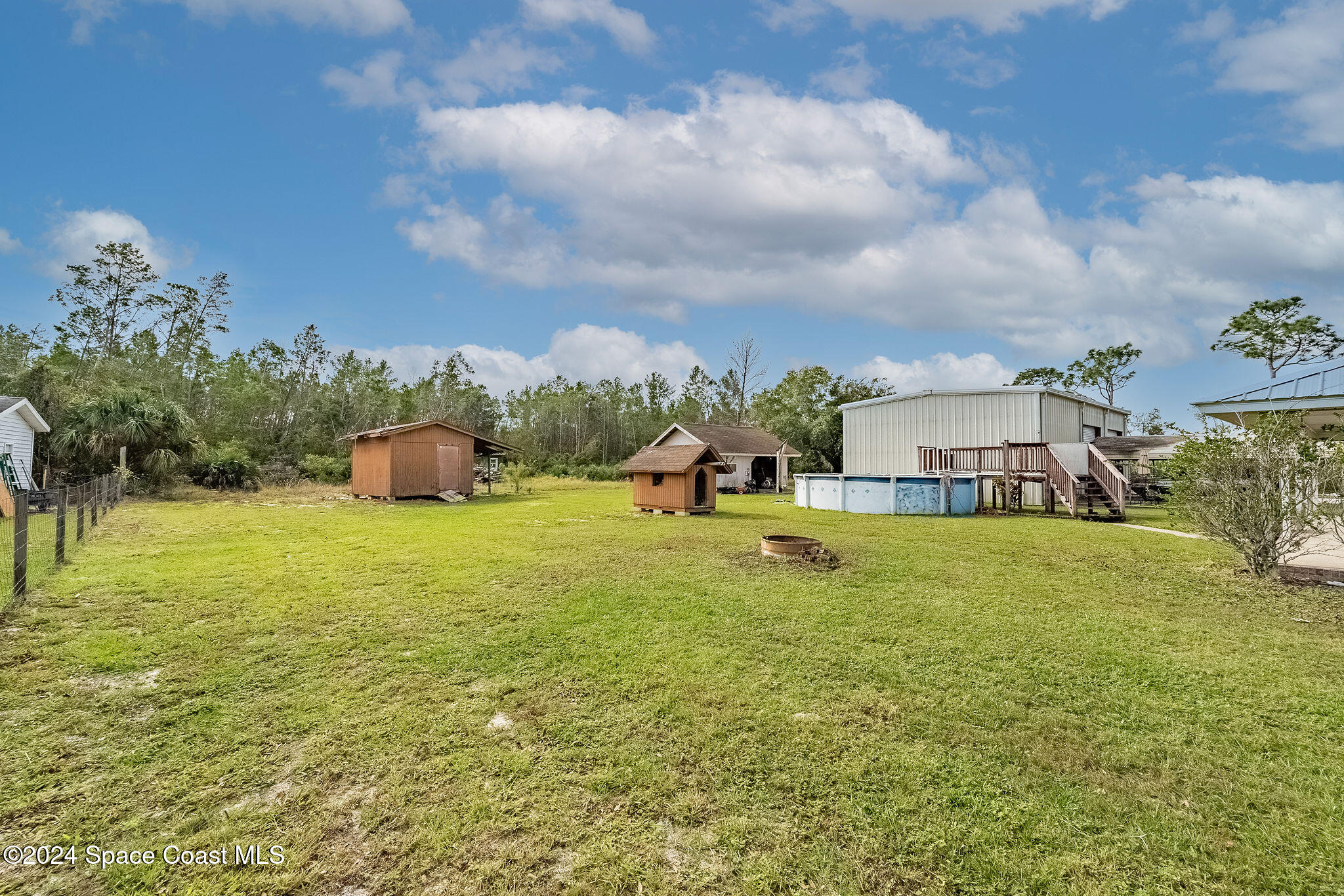 5095 Gandy Road Mims, FL 32754 - Photo 41 of 58 Backyard