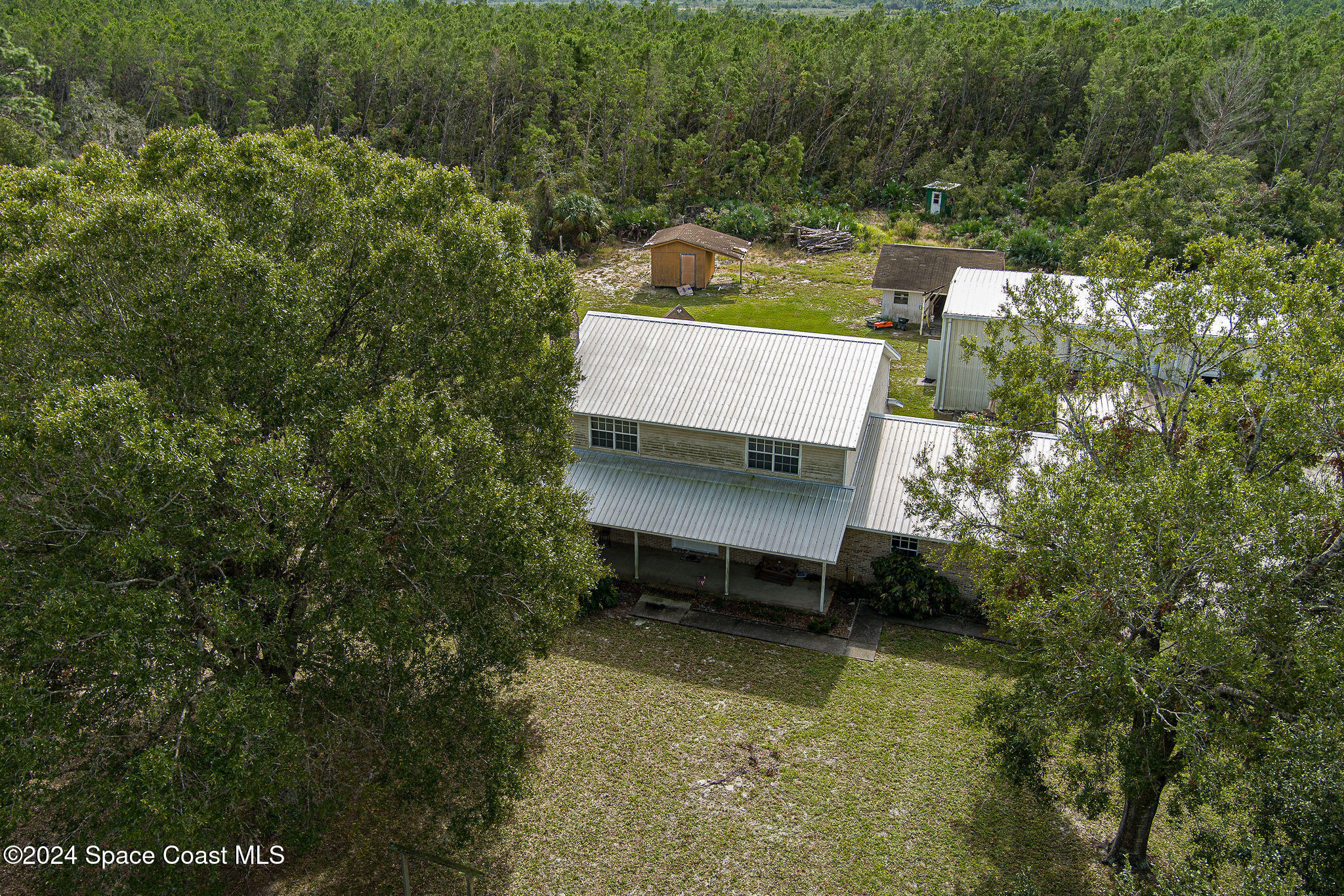 5095 Gandy Road Mims, FL 32754 - Photo 52 of 58 Aerial View