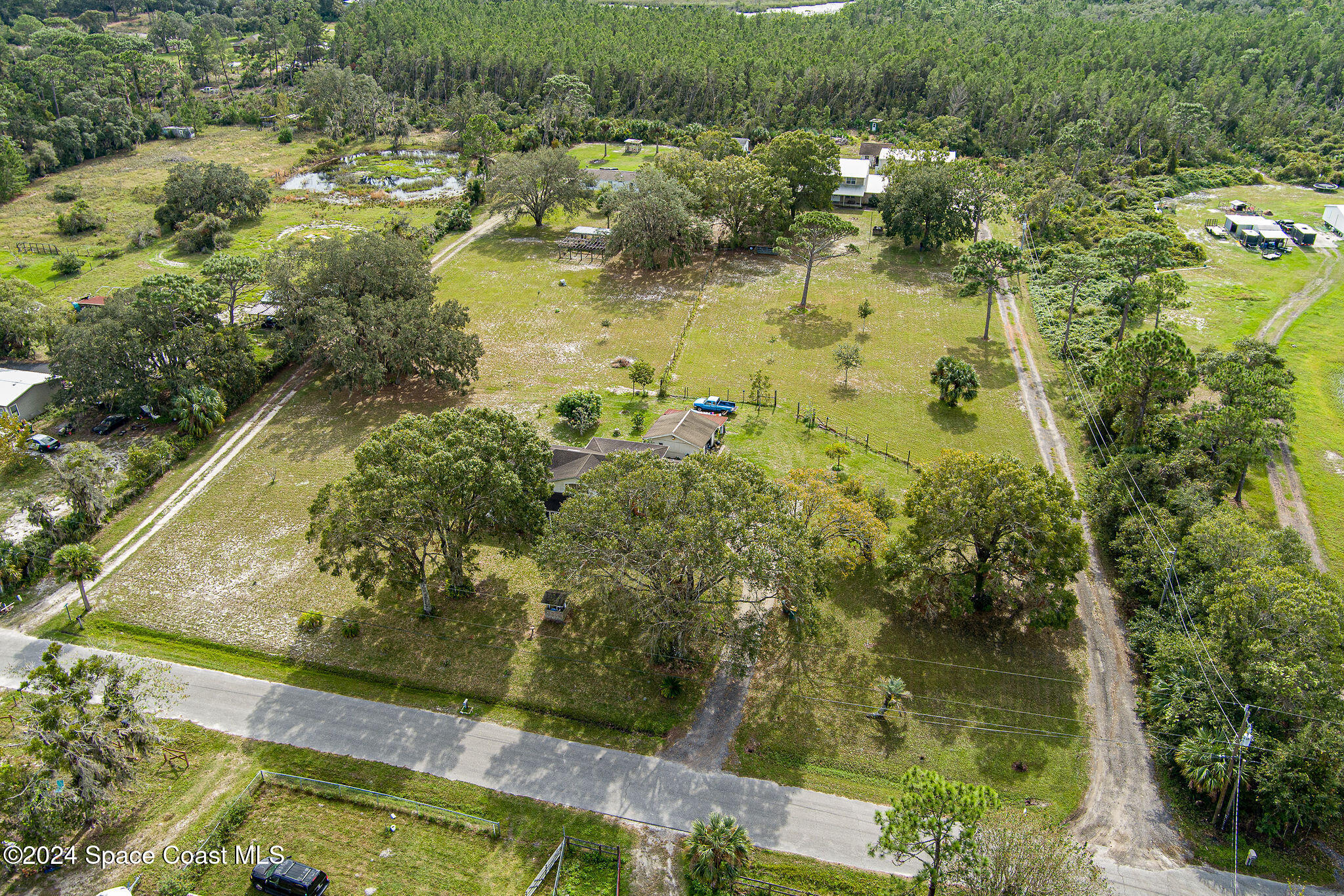5095 Gandy Road Mims, FL 32754 - Photo 53 of 58 Aerial View