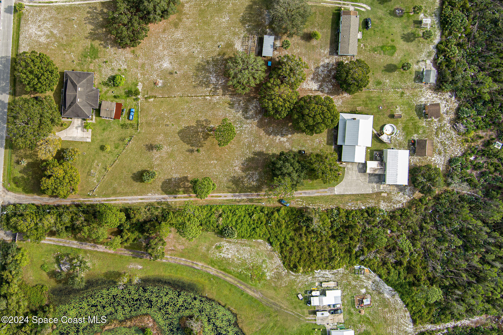5095 Gandy Road Mims, FL 32754 - Photo 54 of 58 Aerial View
