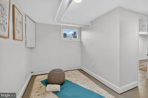 a room with a window