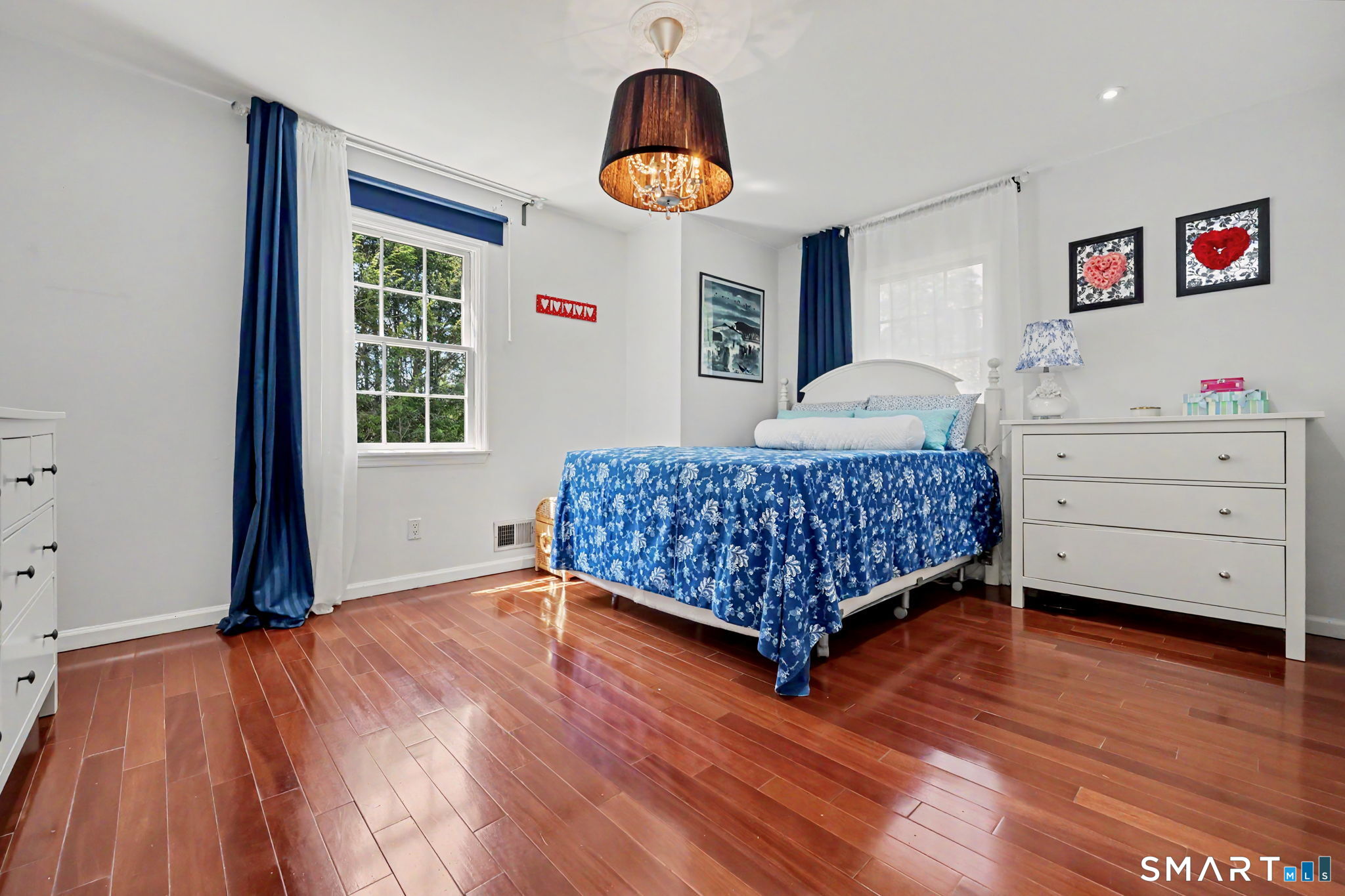 1100 Stillwater Road Stamford, CT 06902 - Photo 24 of 40 Additional Bedroom on 2nd Floor with beautiful Engineered Hardwood Floor