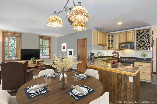 a view of a house with a balcony