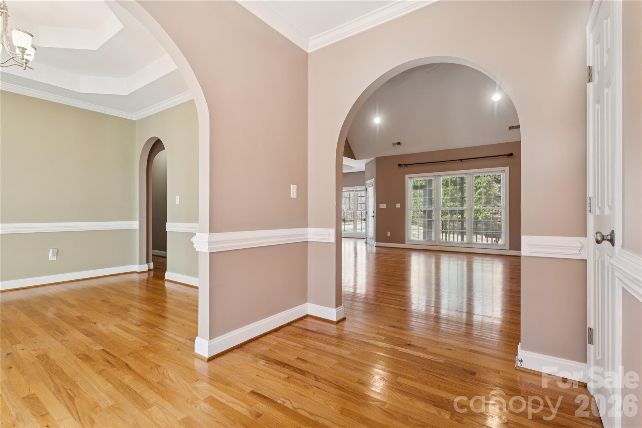 1308 Kerrington Way Clover, SC 29710 - Photo 3 of 33 wooden floor in an empty room with a window