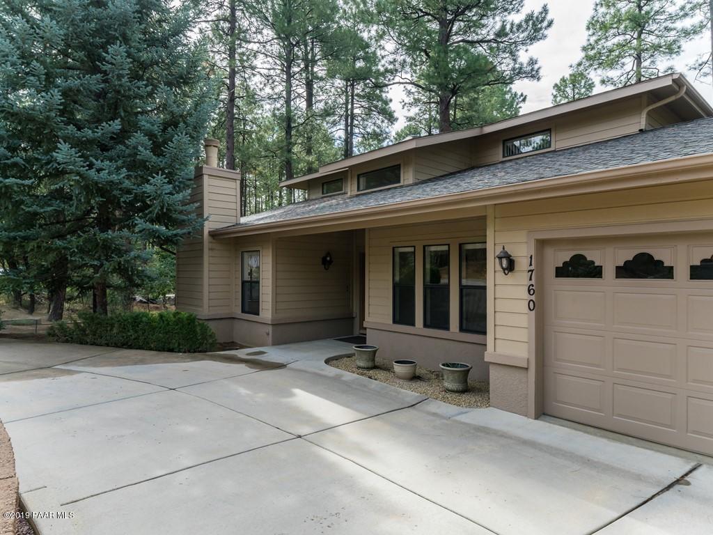 1760 Coyote Road Prescott, AZ 86303 - Photo 3 of 28 Covered Entry and Tall Pines