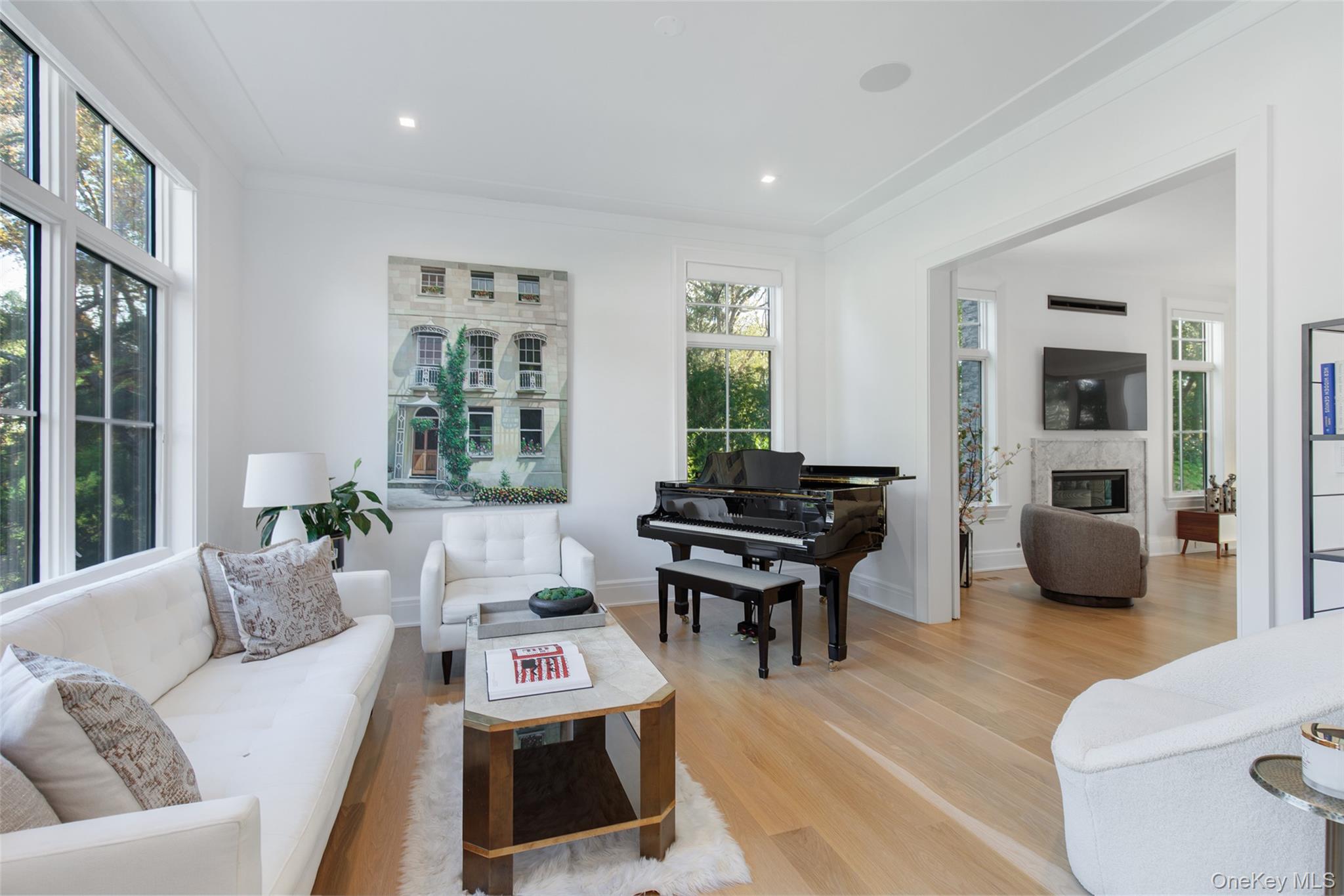 16 Myrtledale Road Scarsdale, NY 10583 - Photo 13 of 48 Formal living room accessed through the center hall foyer