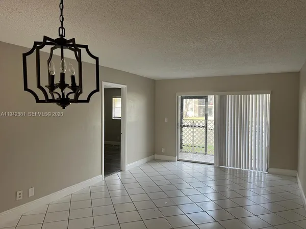 a view of an entryway with a window