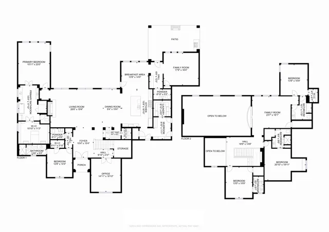 a picture of floor plan
