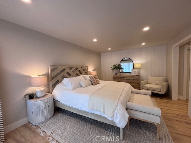2920 Camino Capistrano, Unit 9D San Clemente, CA 92672 - Photo 19 of 54 a bedroom with bed and a view of bedroom