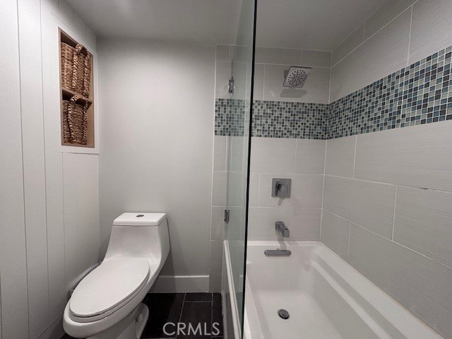 2920 Camino Capistrano, Unit 9D San Clemente, CA 92672 - Photo 27 of 54 a white toilet sitting next to a bath tub