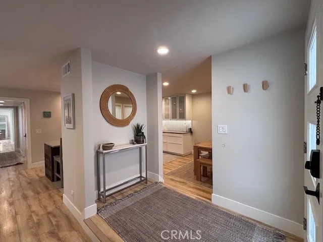 a view of a kitchen with a sink cabinets and a window