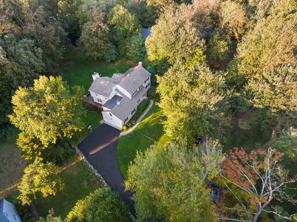 78 Stanton Road Darien, CT 06820 - Photo 30 of 33 an aerial view of a house with yard swimming pool and outdoor seating