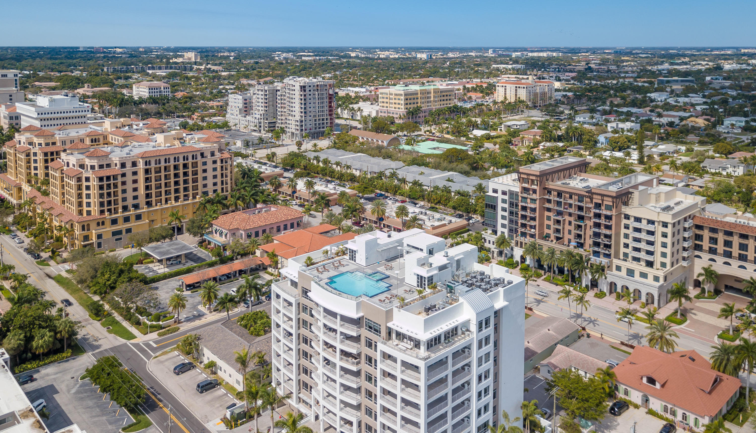 327 East Royal Palm Road, Unit 203 Boca Raton, FL 33432 - Photo 13 of 46 an aerial view of city