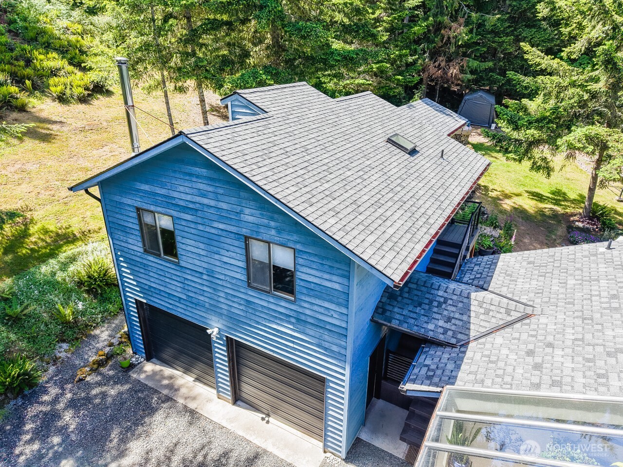 492 Walkabout Way Port Angeles, WA 98363 - Photo 4 of 40 front view of a house with a small deck