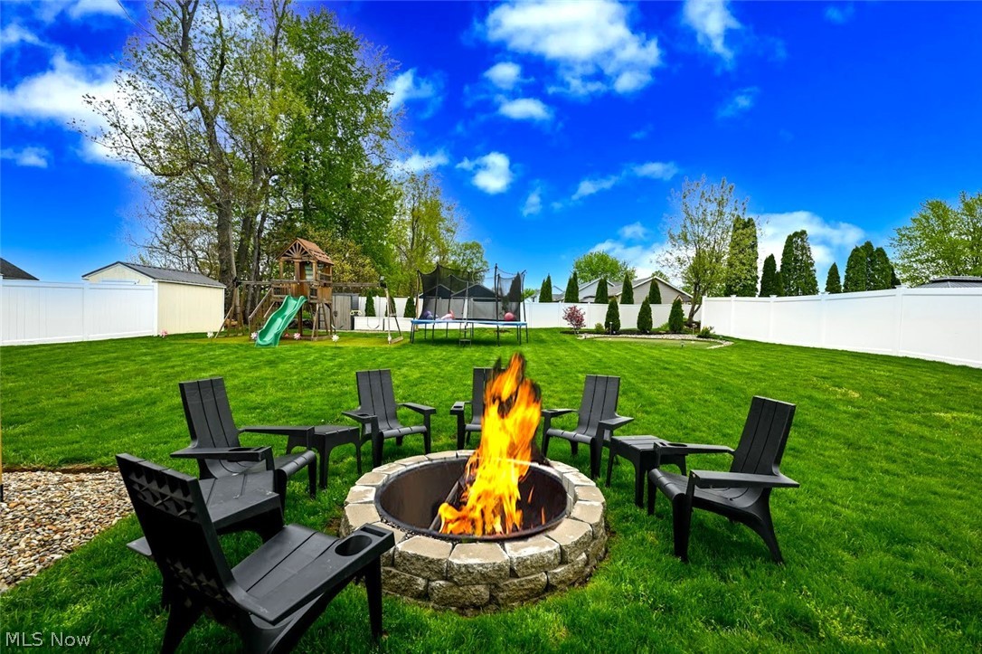 3021 Stonehurst Road Uniontown, OH 44685 - Photo 41 of 48 *FIREPIT AREA ~