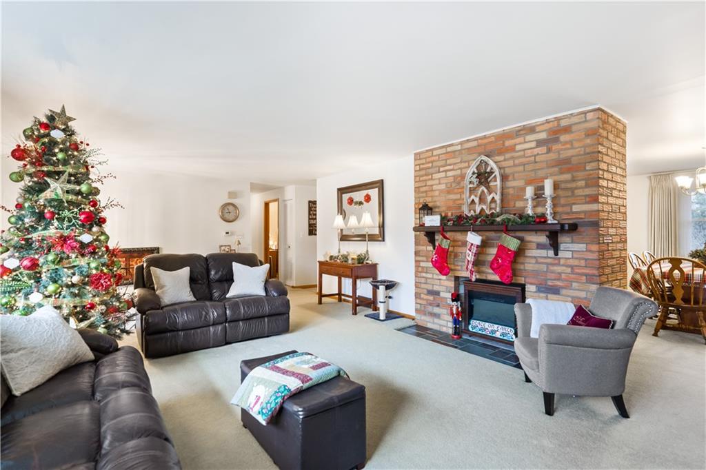 207 Lytton Road Coraopolis, PA 15108 - Photo 4 of 25 a living room with furniture and a flat screen tv